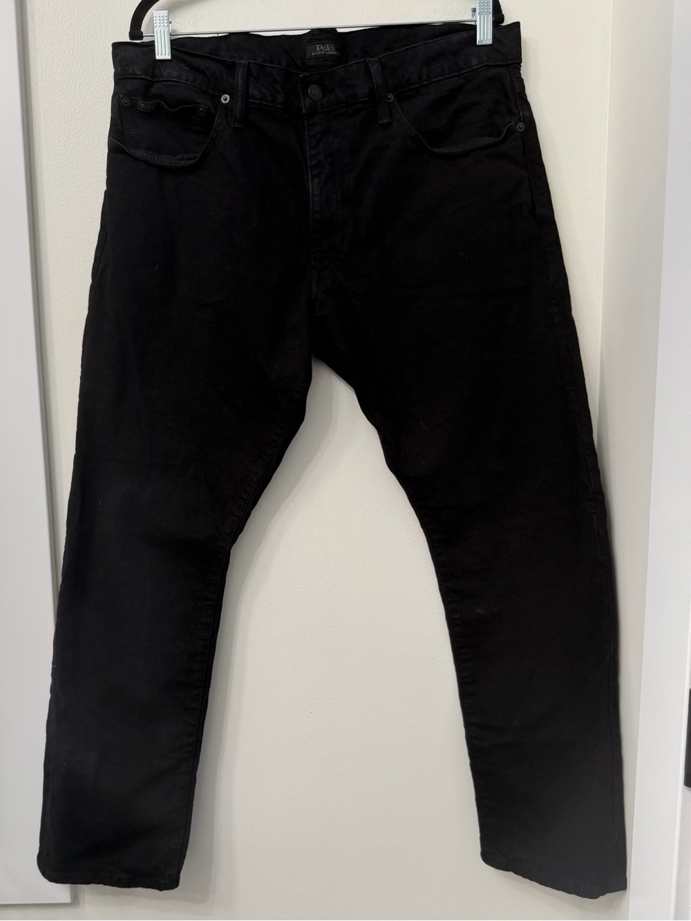Polo by Ralph Lauren the Varick Slim Straight Black Men’s Jeans Size 36/30